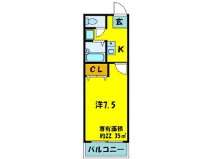 プレジ－ル・エクセレントの物件間取画像